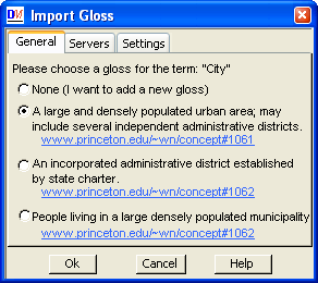 Figure 3: Incorporating existing lexical resources in gloss modeling